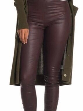 NWT Grey Jason Wu Leather Pants (Size 4)